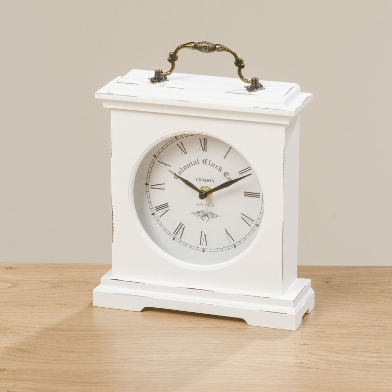 House of Hampton Iconic Colonial Mantel Clock Wayfair